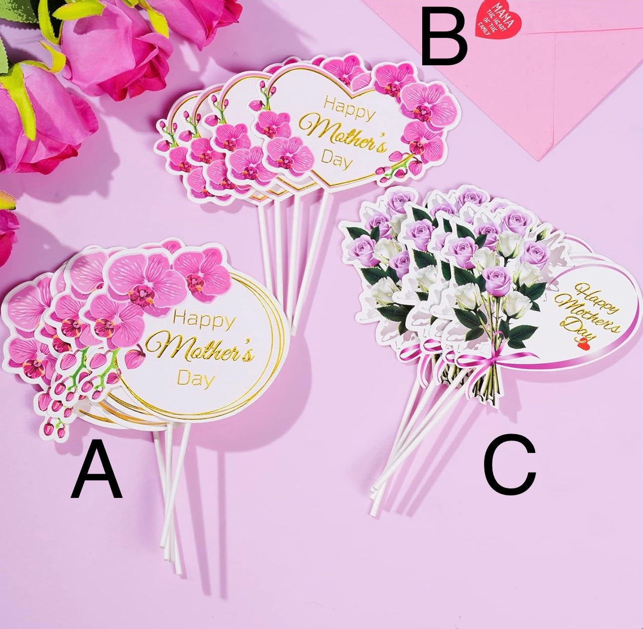 Mother’s Day Sign for Scented Candle Bouquets